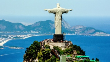 38 m hohe Christusstatue auf dem Berg Corcovado