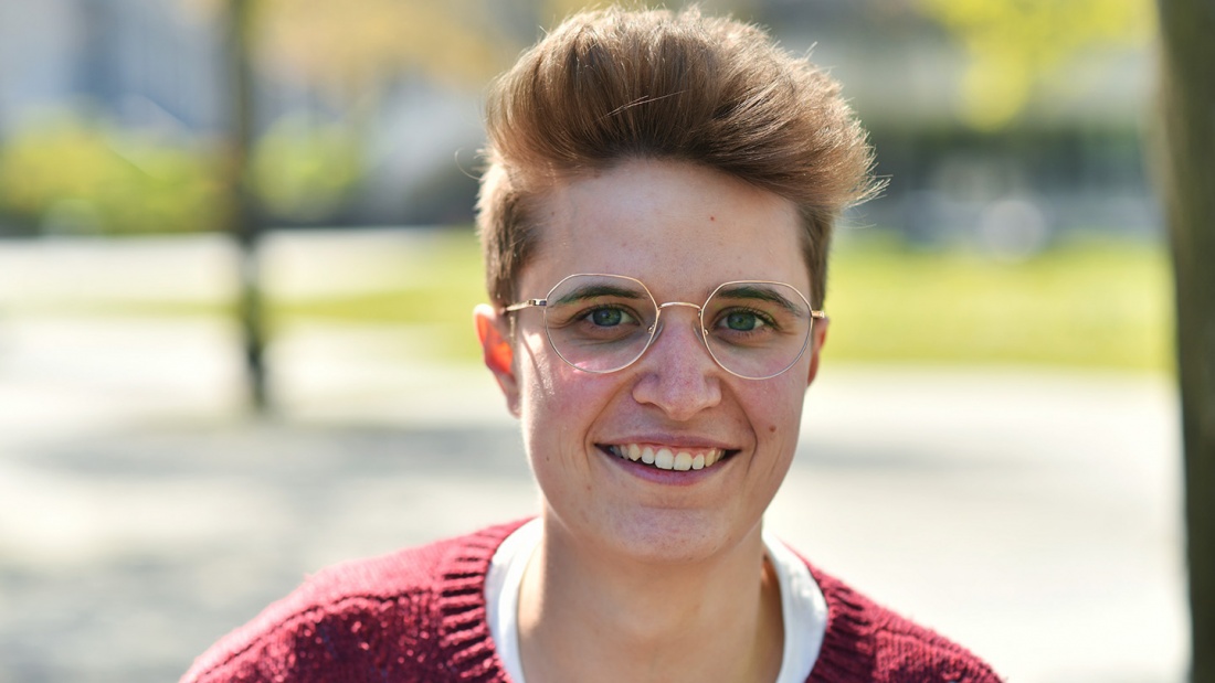 Die Philosophie-Studentin Anna-Nicole Heinrich aus Regensburg ist neuer EKD-Präses