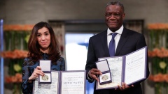 Friedensnobelpreis 2018 an Denis Mukwege und Nadia Murad.