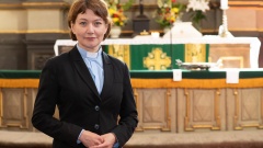 Die künftige Generalsekretärin des Lutherischen Weltbundes (LWB), Anne Burghardt
