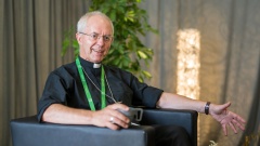Erzbischof von Canterbury, Justin Welby am 07.09.2022 beim Interview  
