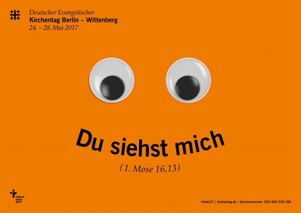 Plakat des Deutschen Evangelischen Kirchentags 2017 Berlin