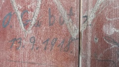 Graffiti in Segeberger Marienkirche