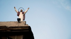 Eine Jesus-Skulptur in Aleppo: Christen werden in vielen Ländern gezielt getötet, überfallen und vertrieben.