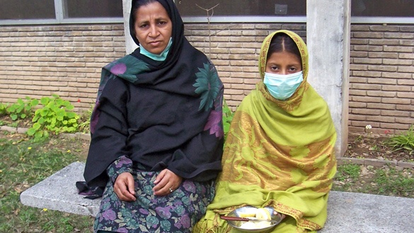 Husina (14) leidet seit mehreren Jahren an Tuberkulose 