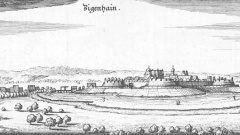 Ansicht der Festung bzw. der Stadt Ziegenhain im Jahr 1655 Topographia Hassiae von Matthäus Merian 1655.
